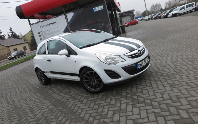 Opel Corsa cena 14990 przebieg: 130000, rok produkcji 2012 z Kartuzy małe 497